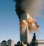 Plane Hits World Trade Center on 9/11